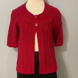 Croft & Barrow Red Women's Cardigan